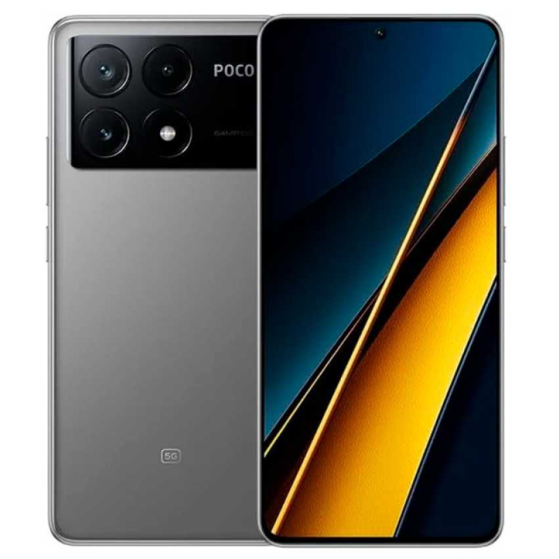 Купить Xiaomi Poco X6 Pro 12/512 Gray смартфон по лучшей цене 